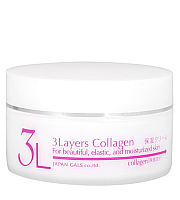 Japan Gals Layers Collagen - Крем увлажняющий 3 слоя коллагена для лица 60 г